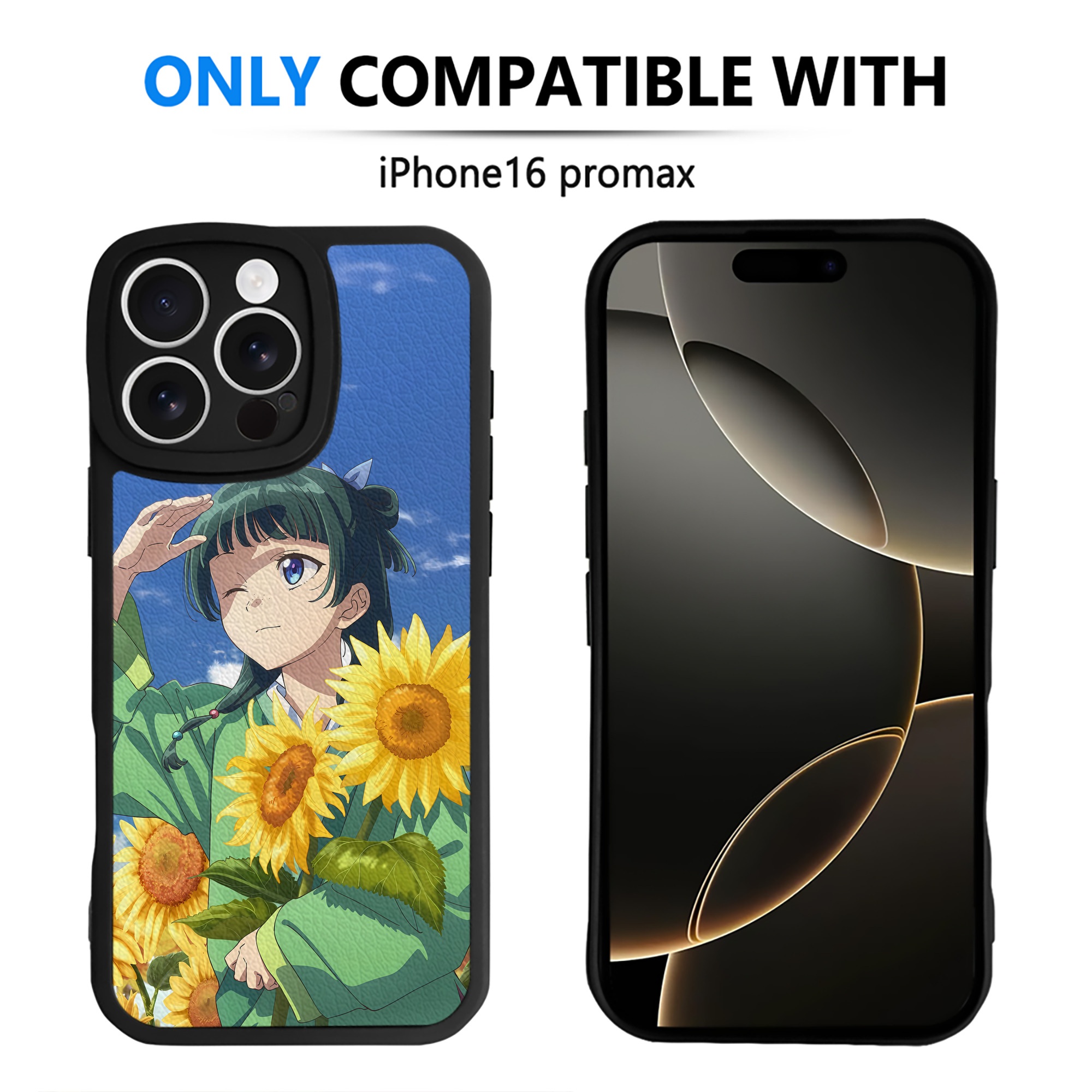 薬屋のひとりごと The Apothecary Diaries 【iPhone 16シリーズ対応】シリコンスマホケース（レザー調） 材質：シリコン